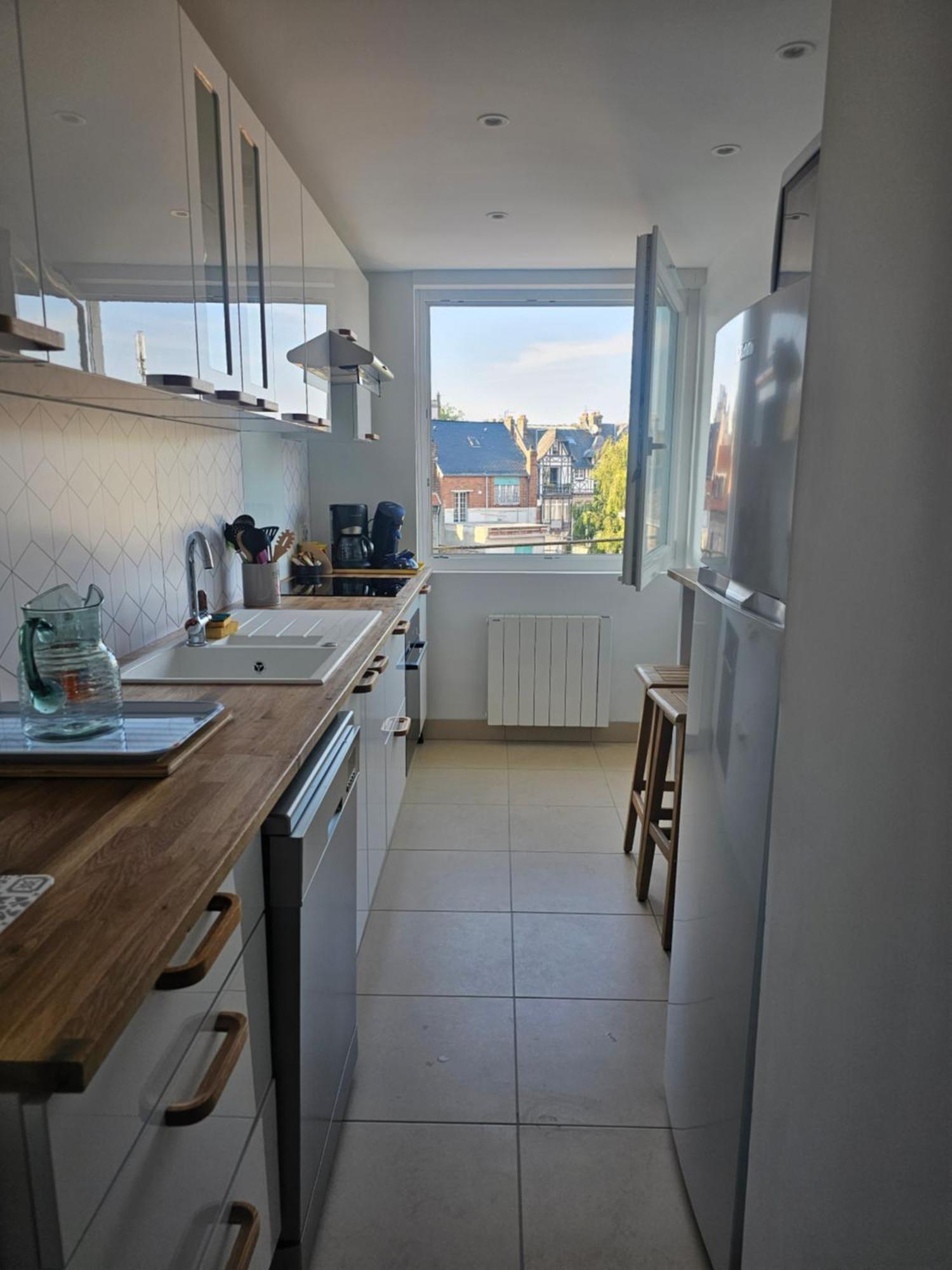 Ferienwohnung L'Escale Marine Dieppe Exterior foto