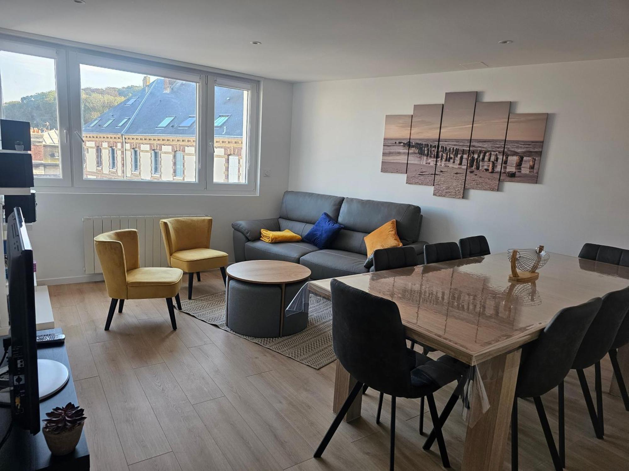Ferienwohnung L'Escale Marine Dieppe Exterior foto